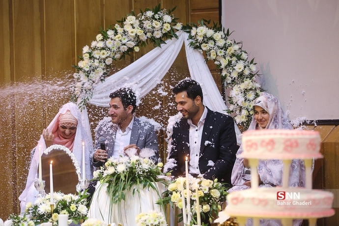 ۱۵۰-زوج-دانشجوی-شریف-ازدواج-شان-را-جشن-گرفتند